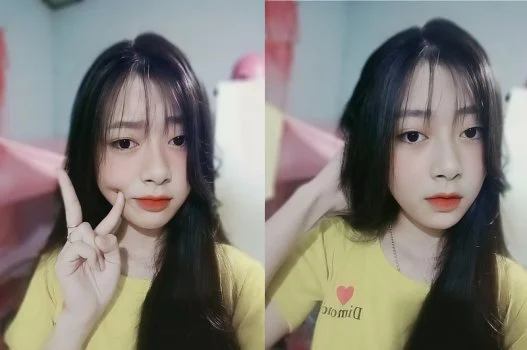 Huyền Anh mũm mĩm căng tròn trông thật đáng yêu